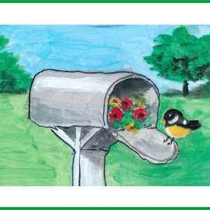 mailbox birdie